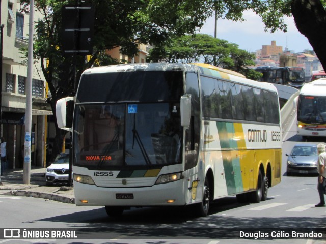 Empresa Gontijo de Transportes 12555 na cidade de Belo Horizonte, Minas Gerais, Brasil, por Douglas Célio Brandao. ID da foto: 11992905.