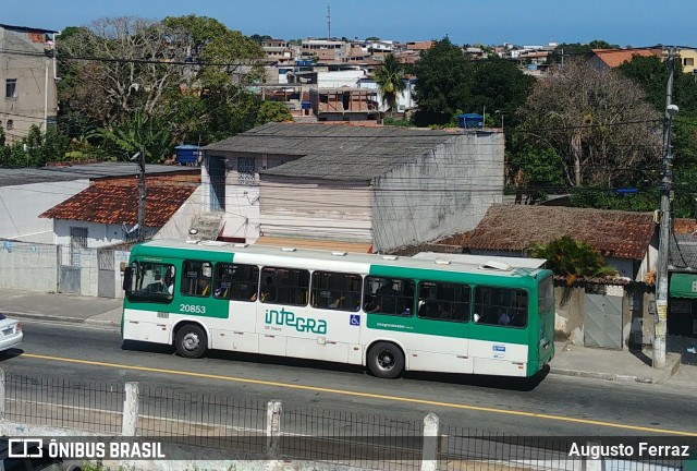 OT Trans - Ótima Salvador Transportes 20853 na cidade de Salvador, Bahia, Brasil, por Augusto Ferraz. Número da foto: #11991656.