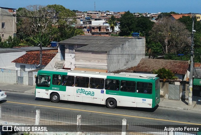 OT Trans - Ótima Salvador Transportes 20853 na cidade de Salvador, Bahia, Brasil, por Augusto Ferraz. ID da foto: 11991656.