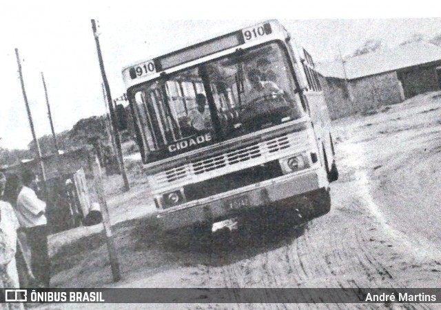 ECCB - Empresa Circular Cidade de Bauru 910 na cidade de Bauru, São Paulo, Brasil, por André Martins. ID da foto: 11990735.