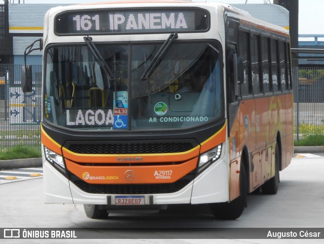 Empresa de Transportes Braso Lisboa A29117 na cidade de Rio de Janeiro, Rio de Janeiro, Brasil, por Augusto César. ID da foto: 11991467.