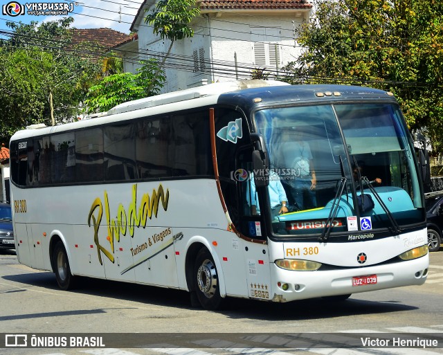 Rhodan Turismo e Viagens RH 380 na cidade de Petrópolis, Rio de Janeiro, Brasil, por Victor Henrique. Número da foto: #12062585.