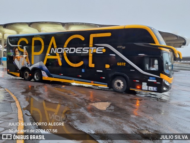 Expresso Nordeste 6072 na cidade de Porto Alegre, Rio Grande do Sul, Brasil, por JULIO SILVA. Número da foto: #12062599.