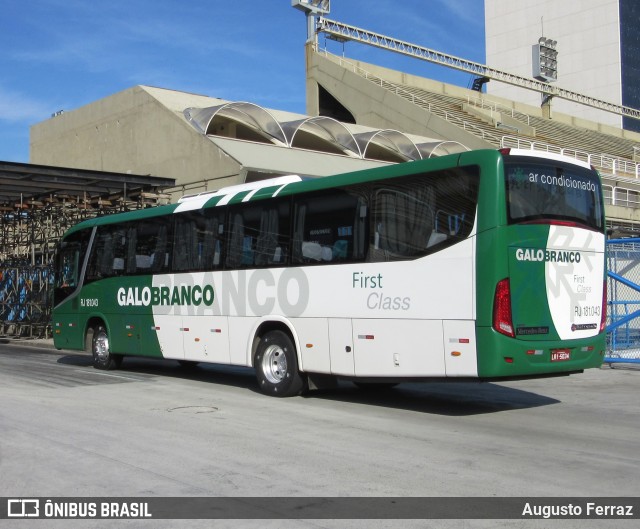 Viação Galo Branco RJ 181.043 na cidade de Rio de Janeiro, Rio de Janeiro, Brasil, por Augusto Ferraz. Número da foto: #12061685.