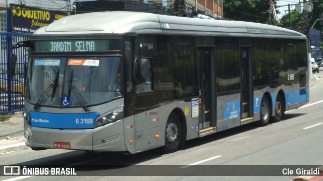 Viação Paratodos > São Jorge > Metropolitana São Paulo > Mobibrasil 6 3169 na cidade de São Paulo, São Paulo, Brasil, por Cle Giraldi. Número da foto: #12061338.