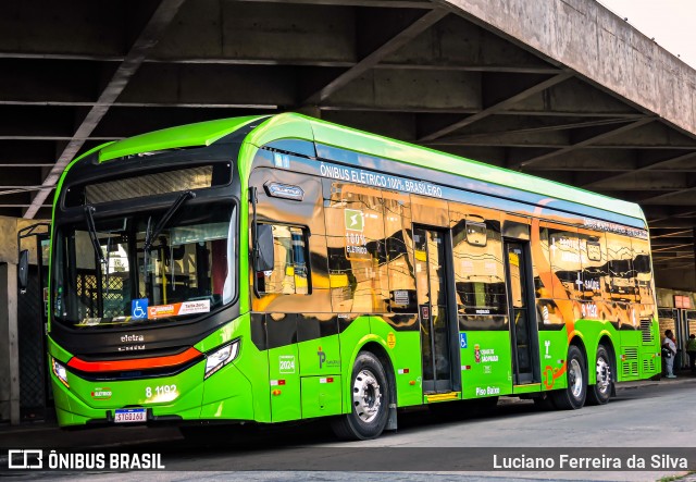 TRANSPPASS - Transporte de Passageiros 8 1192 na cidade de São Paulo, São Paulo, Brasil, por Luciano Ferreira da Silva. Número da foto: #12062831.