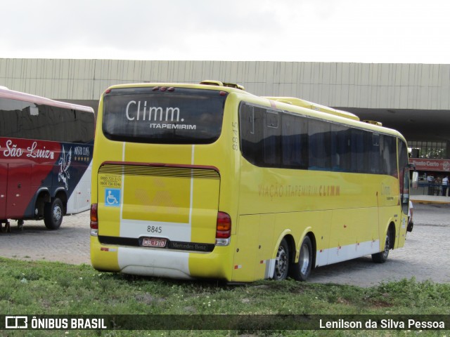 Viação Itapemirim 8845 na cidade de Caruaru, Pernambuco, Brasil, por Lenilson da Silva Pessoa. Número da foto: #12063182.