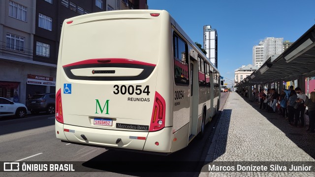 Reunidas Transportes Coletivos 30054 na cidade de Curitiba, Paraná, Brasil, por Marcos Donizete Silva Junior. Número da foto: #12061732.