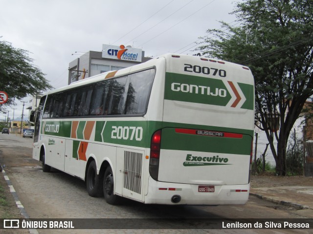 Empresa Gontijo de Transportes 20070 na cidade de Caruaru, Pernambuco, Brasil, por Lenilson da Silva Pessoa. Número da foto: #12063124.