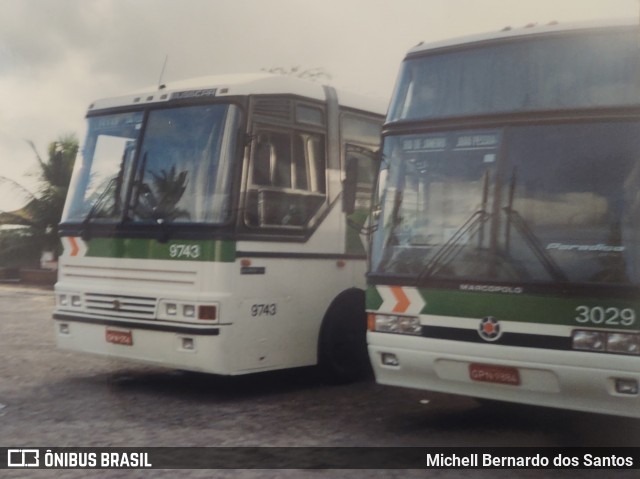 Cia. São Geraldo de Viação 9743 na cidade de João Pessoa, Paraíba, Brasil, por Michell Bernardo dos Santos. Número da foto: #12062380.