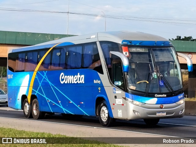 Viação Cometa 15147 na cidade de São José dos Campos, São Paulo, Brasil, por Robson Prado. Número da foto: #12062473.
