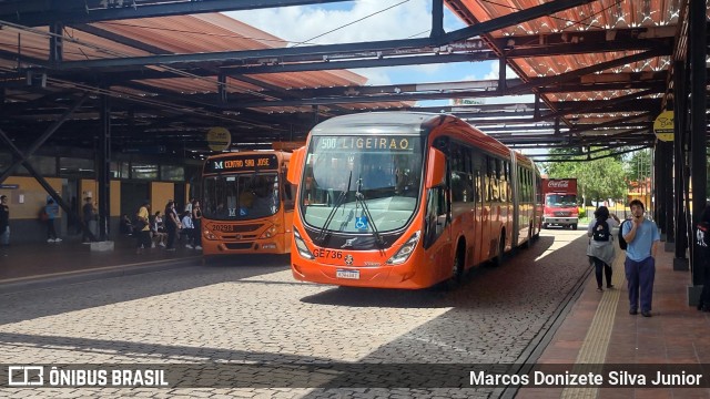 Viação Cidade Sorriso >> Viação Sorriso de Curitiba GE736 na cidade de Curitiba, Paraná, Brasil, por Marcos Donizete Silva Junior. Número da foto: #12061748.
