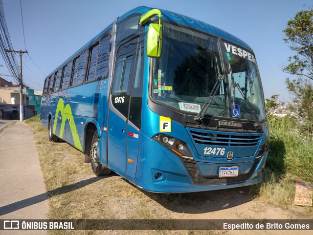 Vesper Transportes 12476 na cidade de Francisco Morato, São Paulo, Brasil, por Espedito de Brito Gomes. Número da foto: #12061730.