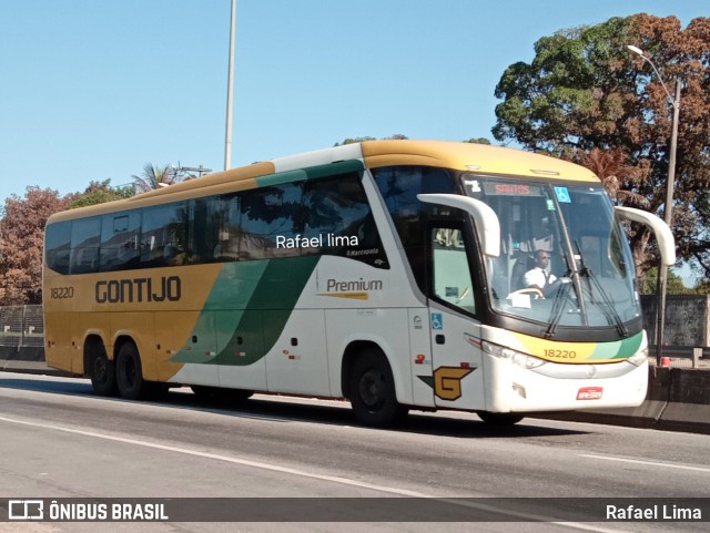Empresa Gontijo de Transportes 18220 na cidade de Itaboraí, Rio de Janeiro, Brasil, por Rafael Lima. Número da foto: #12062291.