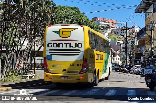 Empresa Gontijo de Transportes 18710 na cidade de Machado, Minas Gerais, Brasil, por Danilo Danibus. Número da foto: #12062095.