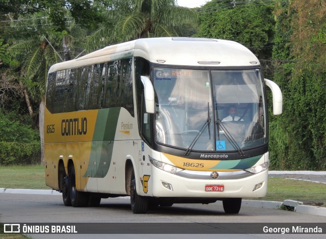 Empresa Gontijo de Transportes 18625 na cidade de Recife, Pernambuco, Brasil, por George Miranda. Número da foto: #12062668.