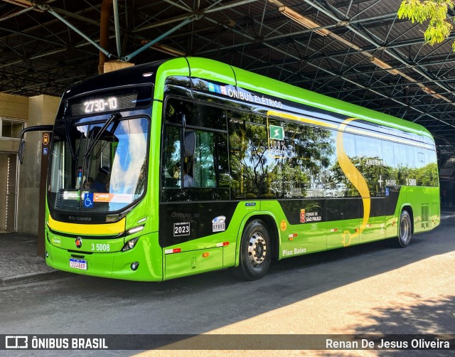 Upbus Qualidade em Transportes 3 5008 na cidade de São Paulo, São Paulo, Brasil, por Renan De Jesus Oliveira. Número da foto: #12060958.
