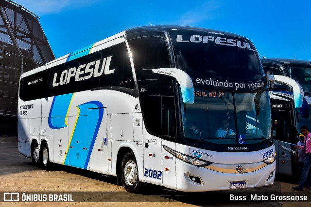 LopeSul Transportes - Lopes e Oliveira Transportes e Turismo - Lopes Sul 2082 na cidade de Cuiabá, Mato Grosso, Brasil, por Buss Mato Grossense. Número da foto: #12061527.