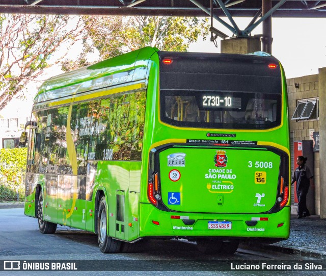 Upbus Qualidade em Transportes 3 5008 na cidade de São Paulo, São Paulo, Brasil, por Luciano Ferreira da Silva. Número da foto: #12062829.