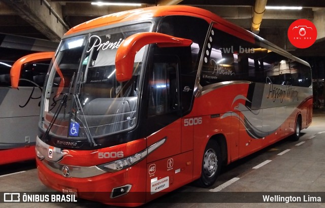 Empresa de Ônibus Pássaro Marron 5006 na cidade de São Paulo, São Paulo, Brasil, por Wellington Lima. Número da foto: #12061610.