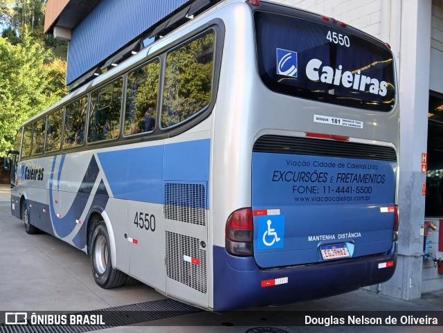 Viação Cidade de Caieiras 4550 na cidade de Caieiras, São Paulo, Brasil, por Douglas Nelson de Oliveira. Número da foto: #12061312.