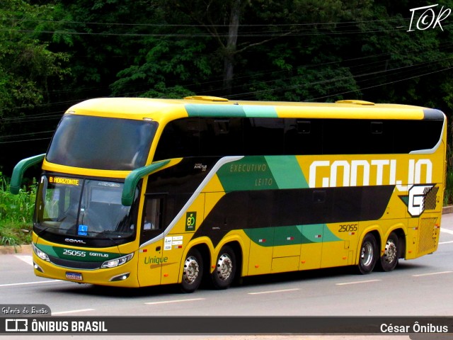 Empresa Gontijo de Transportes 25055 na cidade de Sabará, Minas Gerais, Brasil, por César Ônibus. Número da foto: #12062634.