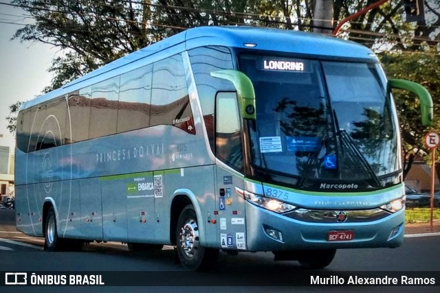 Viação Garcia 8375 na cidade de Jaú, São Paulo, Brasil, por Murillo Alexandre Ramos. Número da foto: #12061271.
