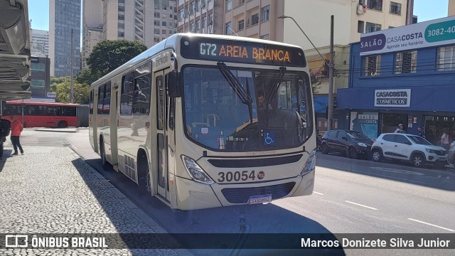 Reunidas Transportes Coletivos 30054 na cidade de Curitiba, Paraná, Brasil, por Marcos Donizete Silva Junior. Número da foto: #12061734.