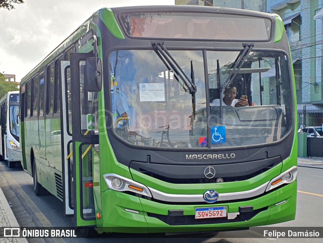 ATT - Atlântico Transportes e Turismo 5G92 na cidade de Salvador, Bahia, Brasil, por Felipe Damásio. Número da foto: #12061348.