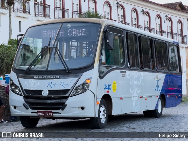 Turin Transportes 3440 na cidade de Ouro Preto, Minas Gerais, Brasil, por Felipe Sisley. Número da foto: #12062577.