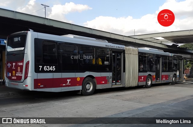 Viação Gatusa Transportes Urbanos 7 6345 na cidade de São Paulo, São Paulo, Brasil, por Wellington Lima. Número da foto: #12061621.