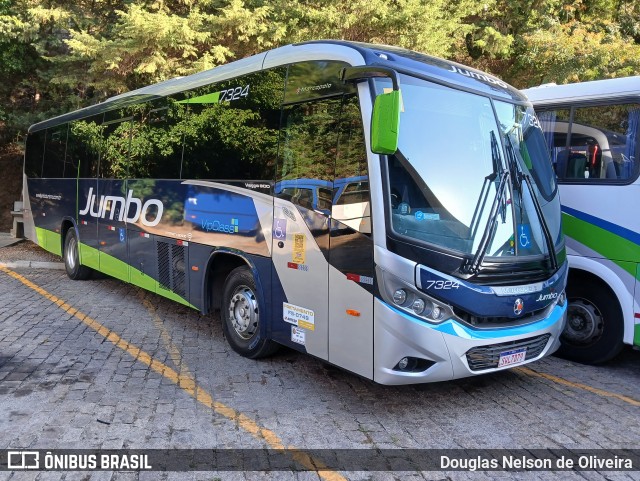 Jumbo Turismo 7324 na cidade de Caieiras, São Paulo, Brasil, por Douglas Nelson de Oliveira. Número da foto: #12061318.