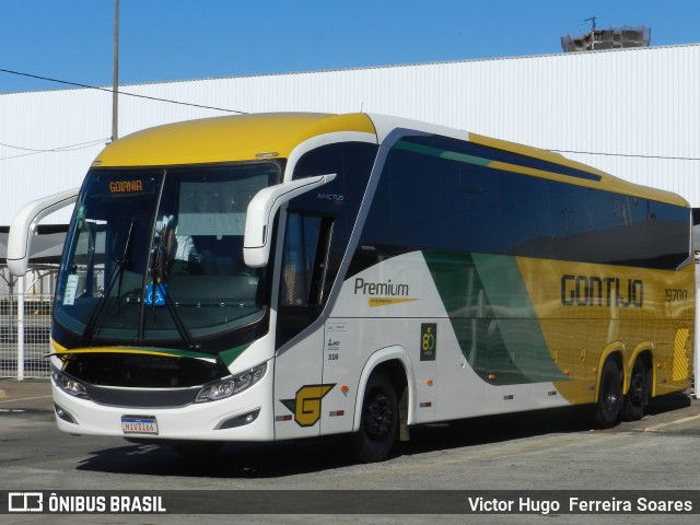 Empresa Gontijo de Transportes 19700 na cidade de Goiânia, Goiás, Brasil, por Victor Hugo  Ferreira Soares. Número da foto: #12062007.