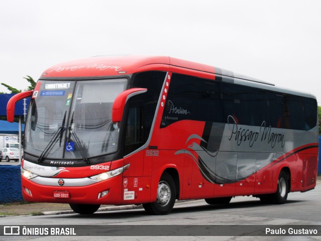 Empresa de Ônibus Pássaro Marron 5932 na cidade de São Paulo, São Paulo, Brasil, por Paulo Gustavo. Número da foto: #11995702.