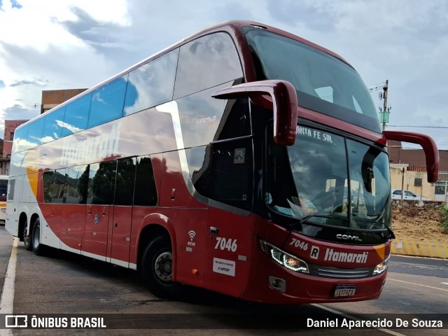 Expresso Itamarati 7046 na cidade de Ribeirão Preto, São Paulo, Brasil, por Daniel Aparecido De Souza. Número da foto: #11995765.