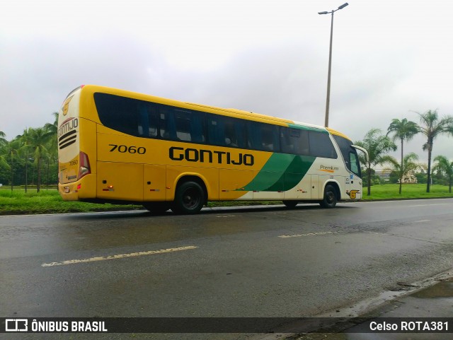 Empresa Gontijo de Transportes 7060 na cidade de Ipatinga, Minas Gerais, Brasil, por Celso ROTA381. ID da foto: 11993849.