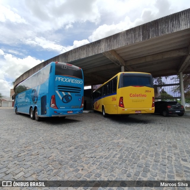 Auto Viação Progresso 6058 na cidade de Belo Jardim, Pernambuco, Brasil, por Marcos Silva. Número da foto: #11996537.