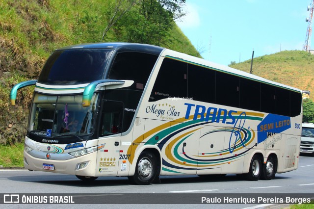 TransRio 3700 na cidade de Piraí, Rio de Janeiro, Brasil, por Paulo Henrique Pereira Borges. ID da foto: 11997408.