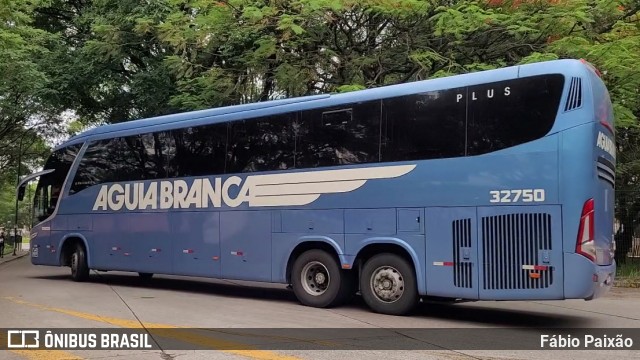 Viação Águia Branca 32750 na cidade de São Paulo, São Paulo, Brasil, por Fábio Paixão. ID da foto: 11996428.