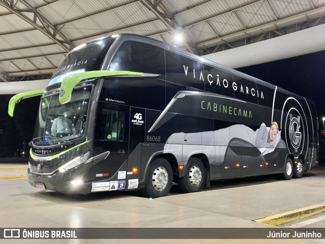 Viação Garcia 86068 na cidade de Marília, São Paulo, Brasil, por Júnior Juninho. Número da foto: #11997750.