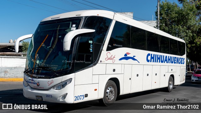 Transportes Chihuahuenses 2073 na cidade de Gustavo A. Madero, Ciudad de México, México, por Omar Ramírez Thor2102. Número da foto: #11996036.