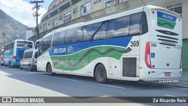 Bel-Tour Transportes e Turismo 369 na cidade de Petrópolis, Rio de Janeiro, Brasil, por Zé Ricardo Reis. Número da foto: #11998673.