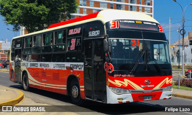 ETS San Pedro 27 na cidade de Chorrillos, Lima, Lima Metropolitana, Peru, por Felipe Lazo. ID da foto: 11998193.