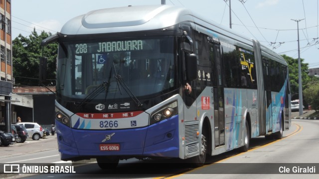 Next Mobilidade - ABC Sistema de Transporte 8266 na cidade de São Paulo, São Paulo, Brasil, por Cle Giraldi. ID da foto: 11999342.