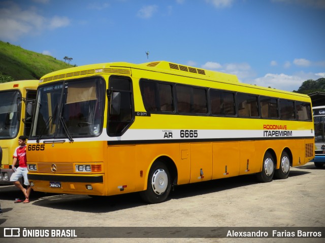 Ônibus Particulares 6665 na cidade de Juiz de Fora, Minas Gerais, Brasil, por Alexsandro  Farias Barros. ID da foto: 11999600.