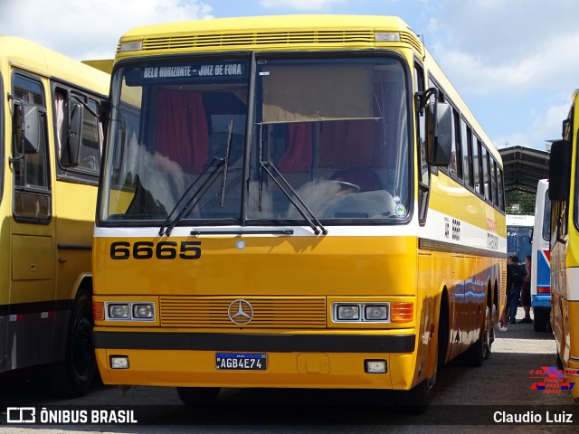 Viação Itapemirim 6665 na cidade de Juiz de Fora, Minas Gerais, Brasil, por Claudio Luiz. Número da foto: #12001987.