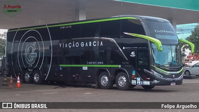 Viação Garcia 96030 na cidade de Campo Grande, Mato Grosso do Sul, Brasil, por Felipe Arguelho. Número da foto: #12000596.