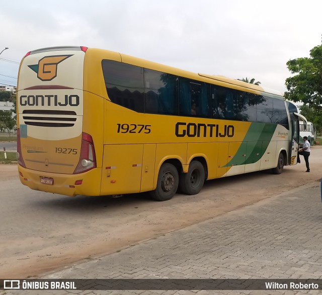 Empresa Gontijo de Transportes 19275 na cidade de Governador Valadares, Minas Gerais, Brasil, por Wilton Roberto. Número da foto: #12002728.