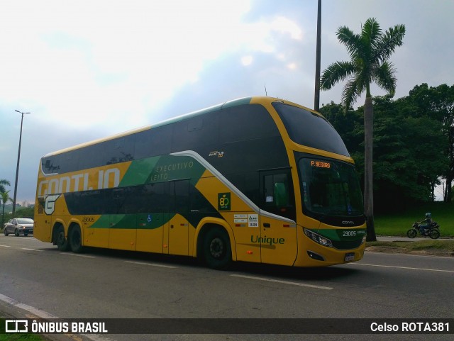Empresa Gontijo de Transportes 23005 na cidade de Ipatinga, Minas Gerais, Brasil, por Celso ROTA381. Número da foto: #12000871.