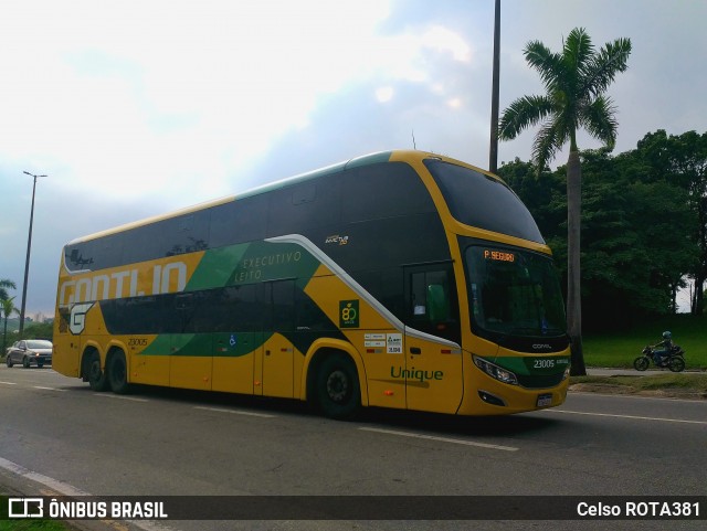 Empresa Gontijo de Transportes 23005 na cidade de Ipatinga, Minas Gerais, Brasil, por Celso ROTA381. ID da foto: 12000871.